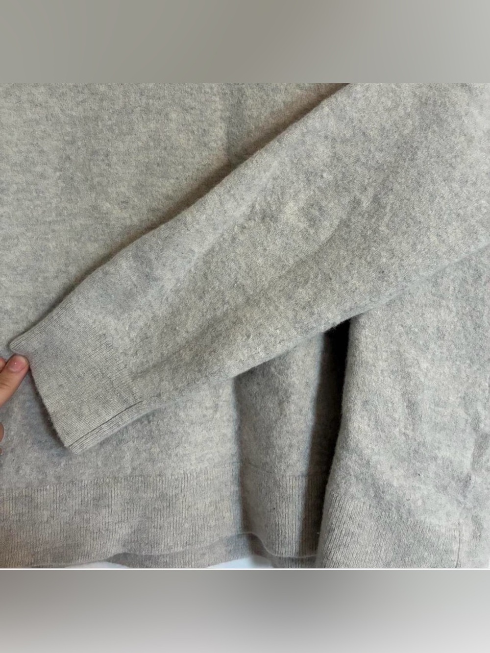 Reiss 100% Merino Wool Mock Neck Sweater - Picture 3 of 8